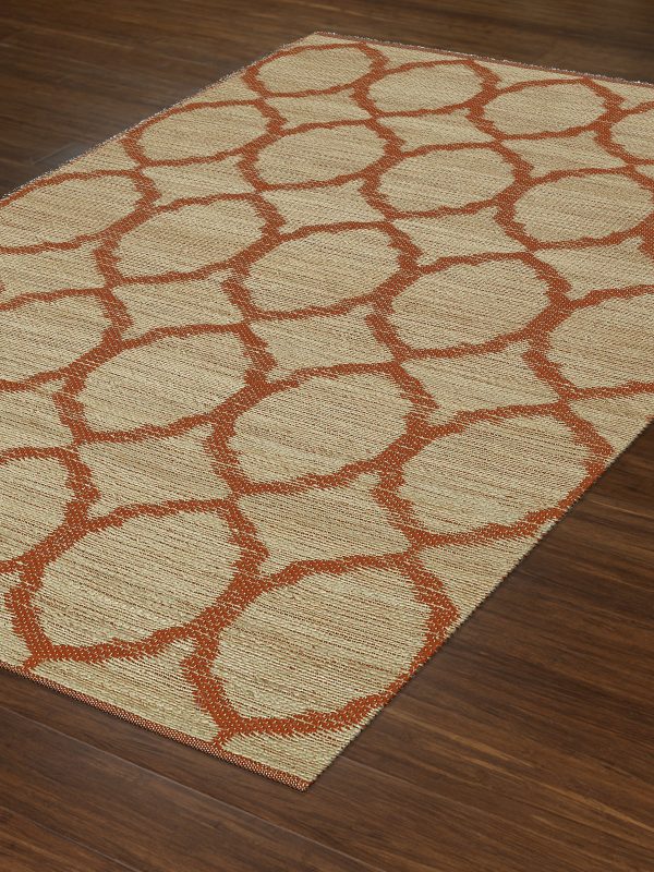 Dalyn Santiago SG100 Orange Area Rug Hot on Sale