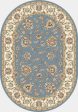 Dynamic Rugs Ancient Garden 57365 Light Blue Ivory Area Rug Sale