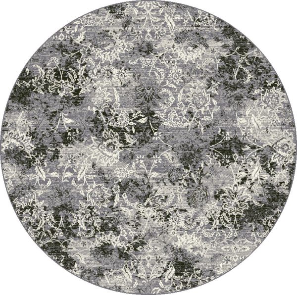 Dynamic Rugs Ancient Garden 57558 Grey Area Rug For Sale