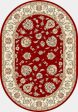 Dynamic Rugs Ancient Garden 57365 Red Ivory Area Rug For Cheap