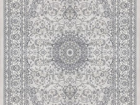 Dynamic Rugs Ancient Garden 57119 Soft Grey Cream Area Rug Online now