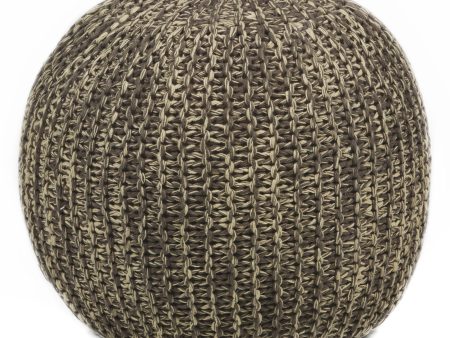 Chandra Poufs POU-102 Beige Brown Fashion