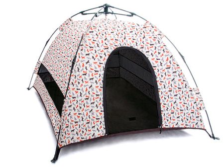 Outdoor Dog Tent in Vanilla Online Sale