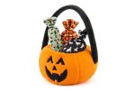 Howl-o-ween Treat Basket, Plush Dog Toy Sale