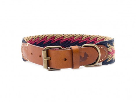 Dog Collar: Peruvian Arrow Blue Online Hot Sale