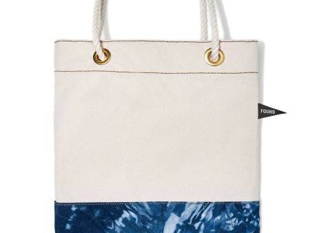 Found My Animal Canvas Tote, Navy Tie Dye Supply