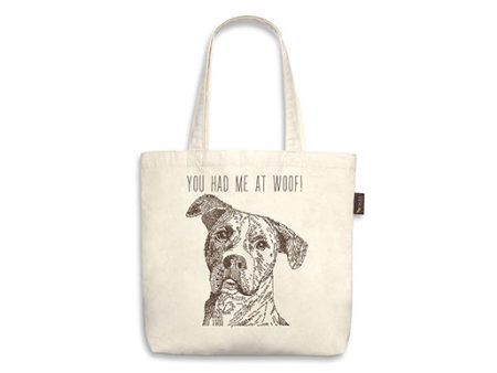 P.L.A.Y. Best in Show Totes: Mutt Cheap