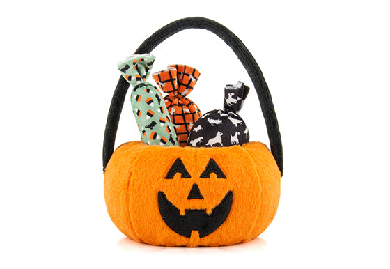 Howl-o-ween Treat Basket, Plush Dog Toy Sale