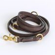 Cloud7: Tiergarten Nubuck Multiway Dog Leash in Mocca For Cheap